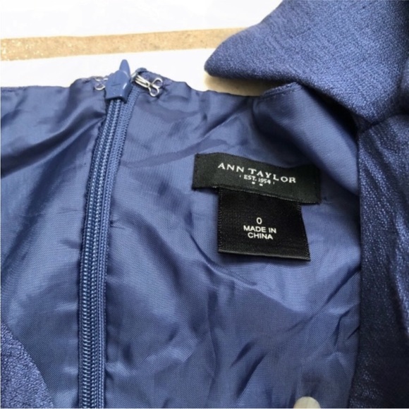 Ann Taylor Chambray Pencil Dress - Picture 3 of 8